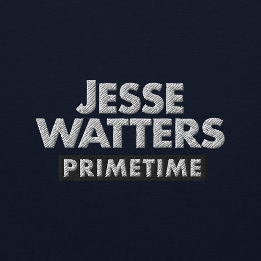 Jesse Watters Primetime Embroidered Logo Crewneck