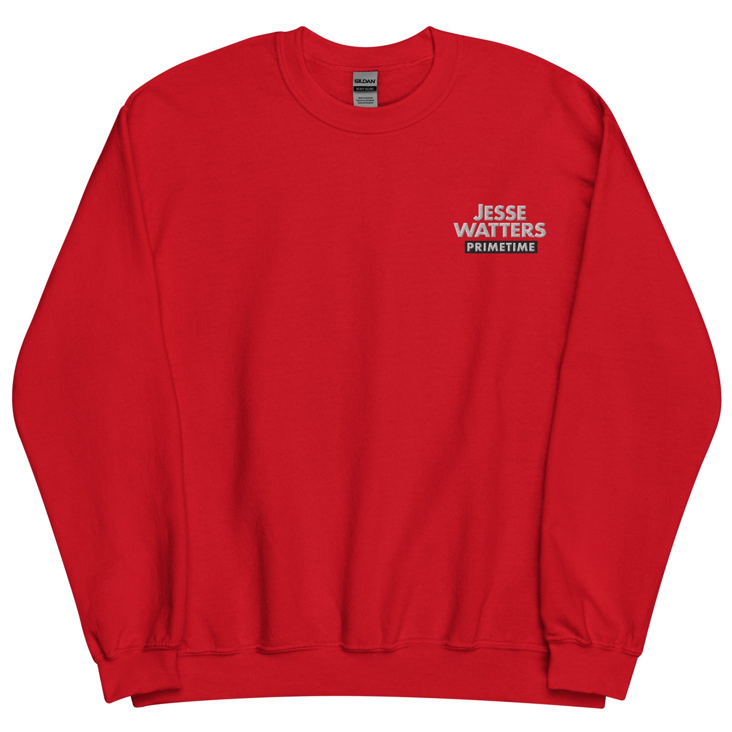 Jesse Watters Primetime Embroidered Logo Crewneck