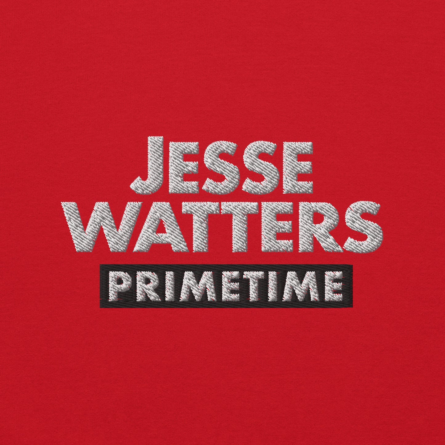 Jesse Watters Primetime Embroidered Logo Crewneck