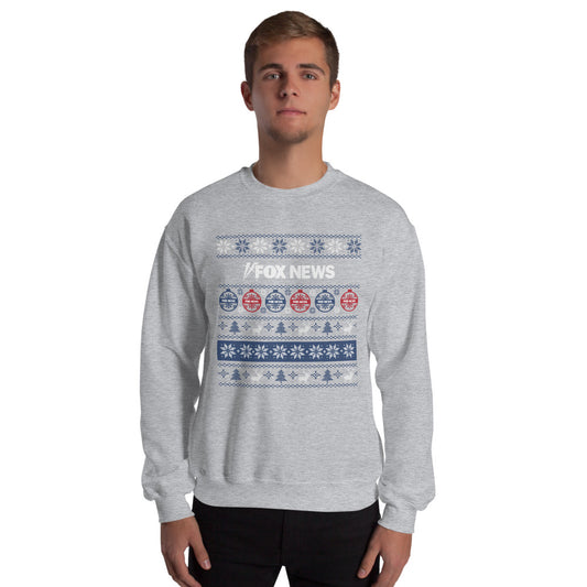 FOX News Holiday Unisex Crewneck Sweatshirt-2