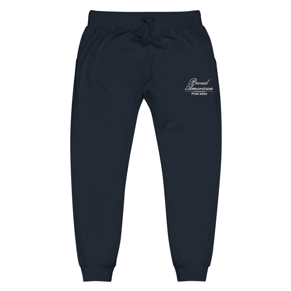 FOX News Sweatpants Proud American Navy Blazer