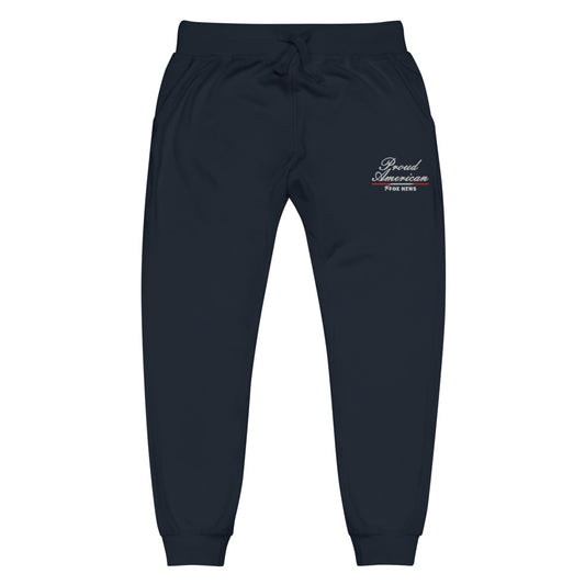 FOX News Sweatpants Proud American Navy Blazer
