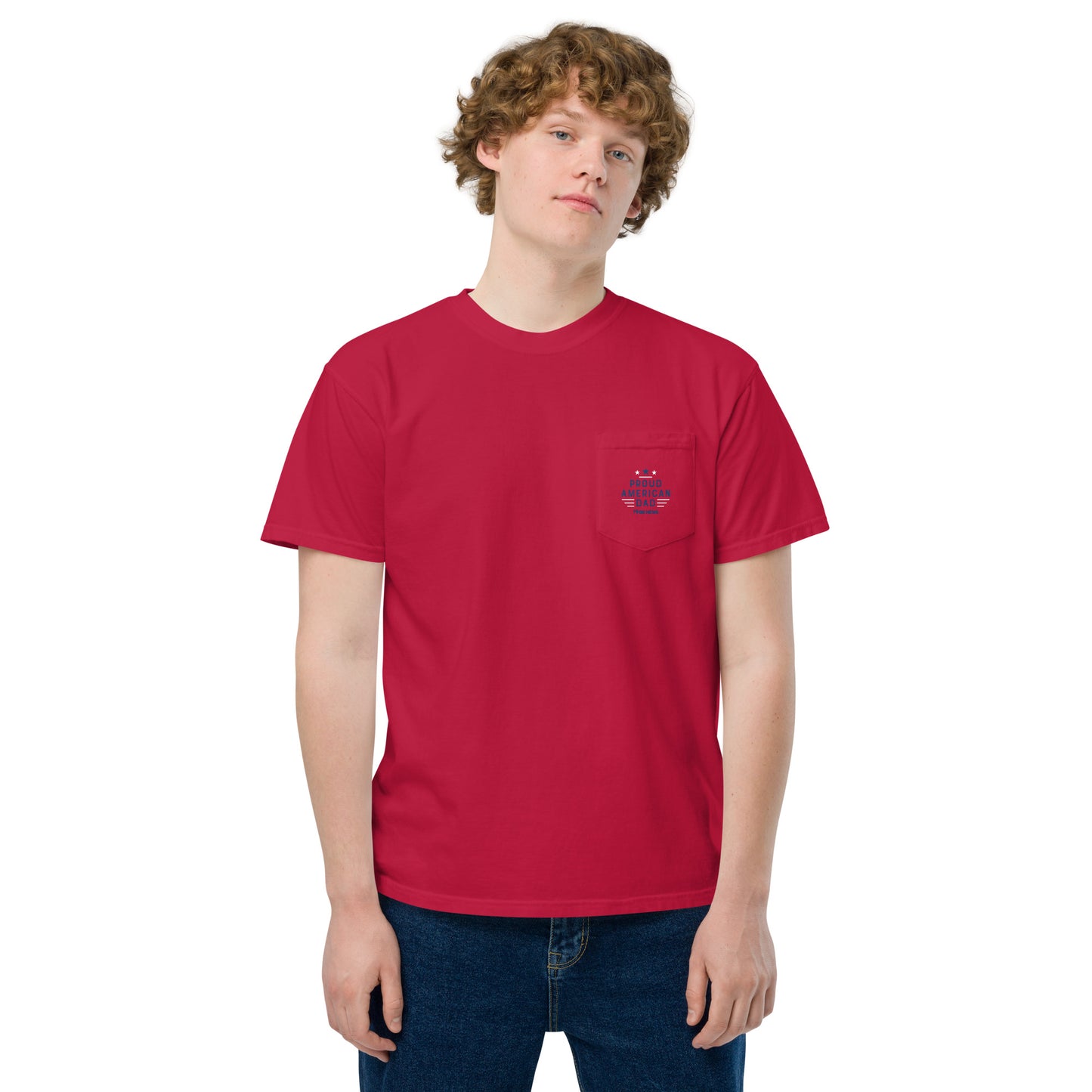 FOX News Proud American Dad Pocket T-Shirt