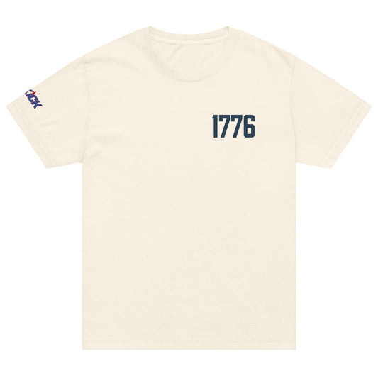 A clean lifestyle shot of the Fox Outkick t-shirt displayed against a neutral, bright background.