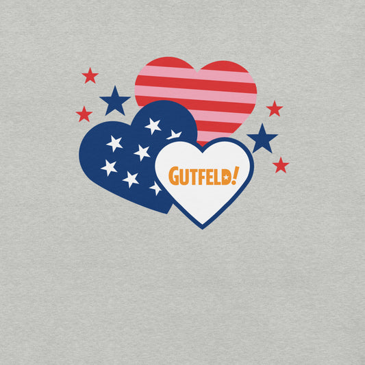 Gutfeld! Hearts Unisex T-Shirt