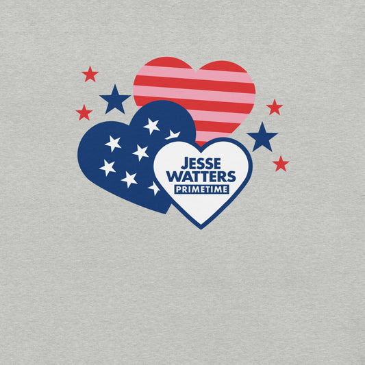 Jesse Watters Hearts Unisex T-Shirt