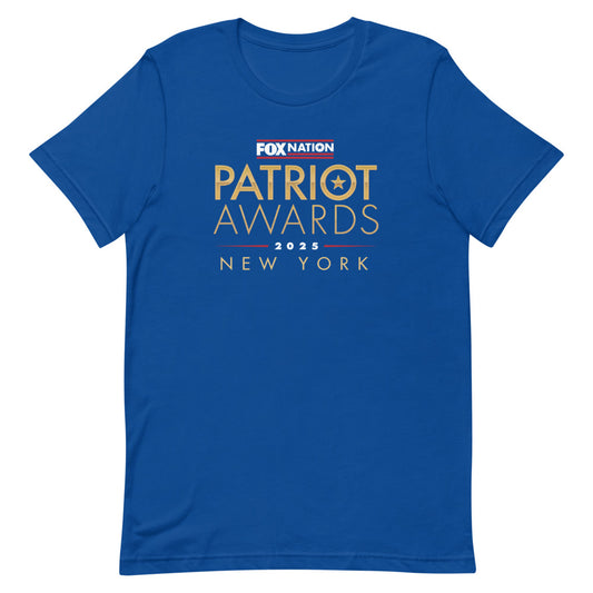 Fox News Patriot Awards 2025 T-Shirt True Royal