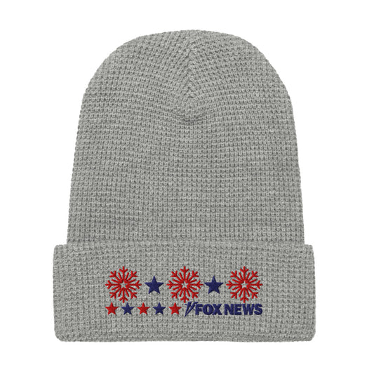 FOX News Tis The Season Snowflakes Beanie Birch-3