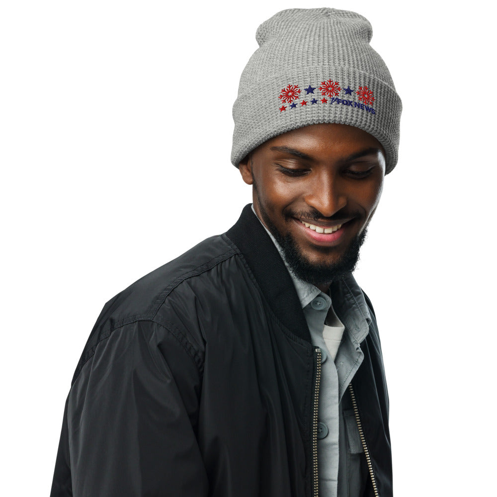 FOX News Holiday Snowflakes Beanie