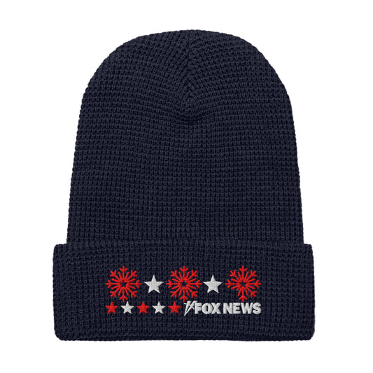 FOX News Tis The Season Snowflakes Beanie Birch-6