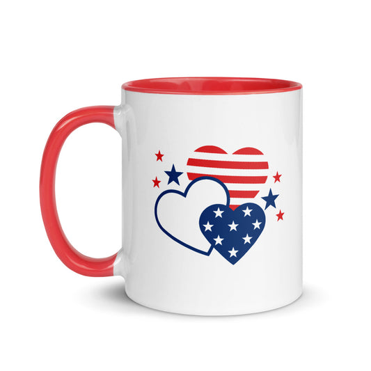 Gutfeld! Hearts Two-tone Mug