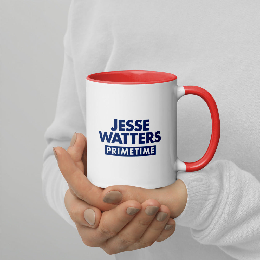 Jesse Watters Primetime Hearts Two-tone Mug