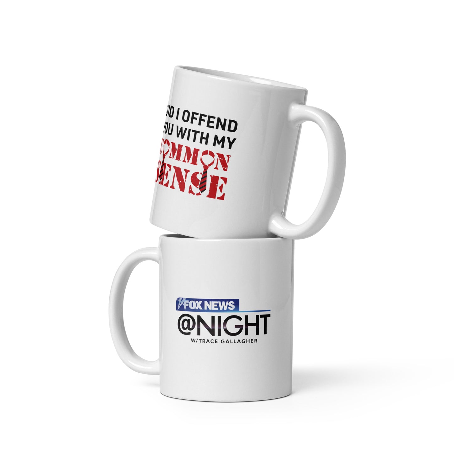 FOX News @ Night Common Sense Necktie Mug
