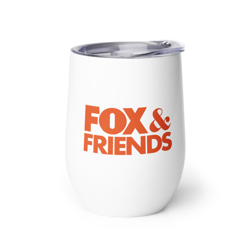 FOX & Friends Hearts Wine Tumbler