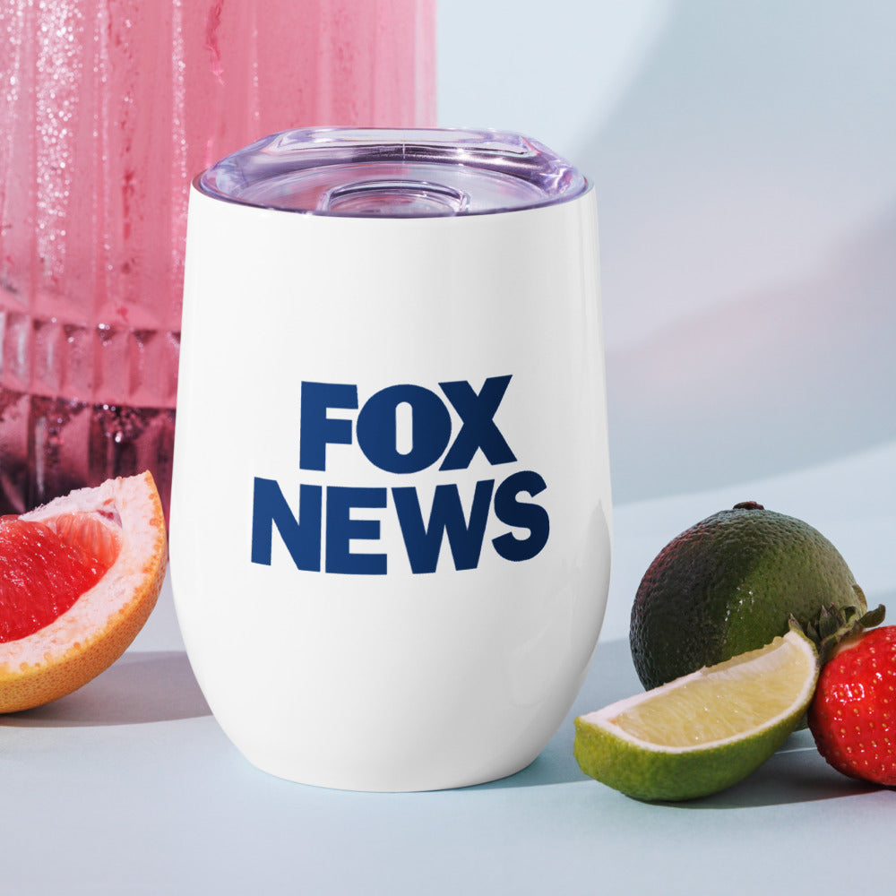 FOX News Hearts Wine Tumbler