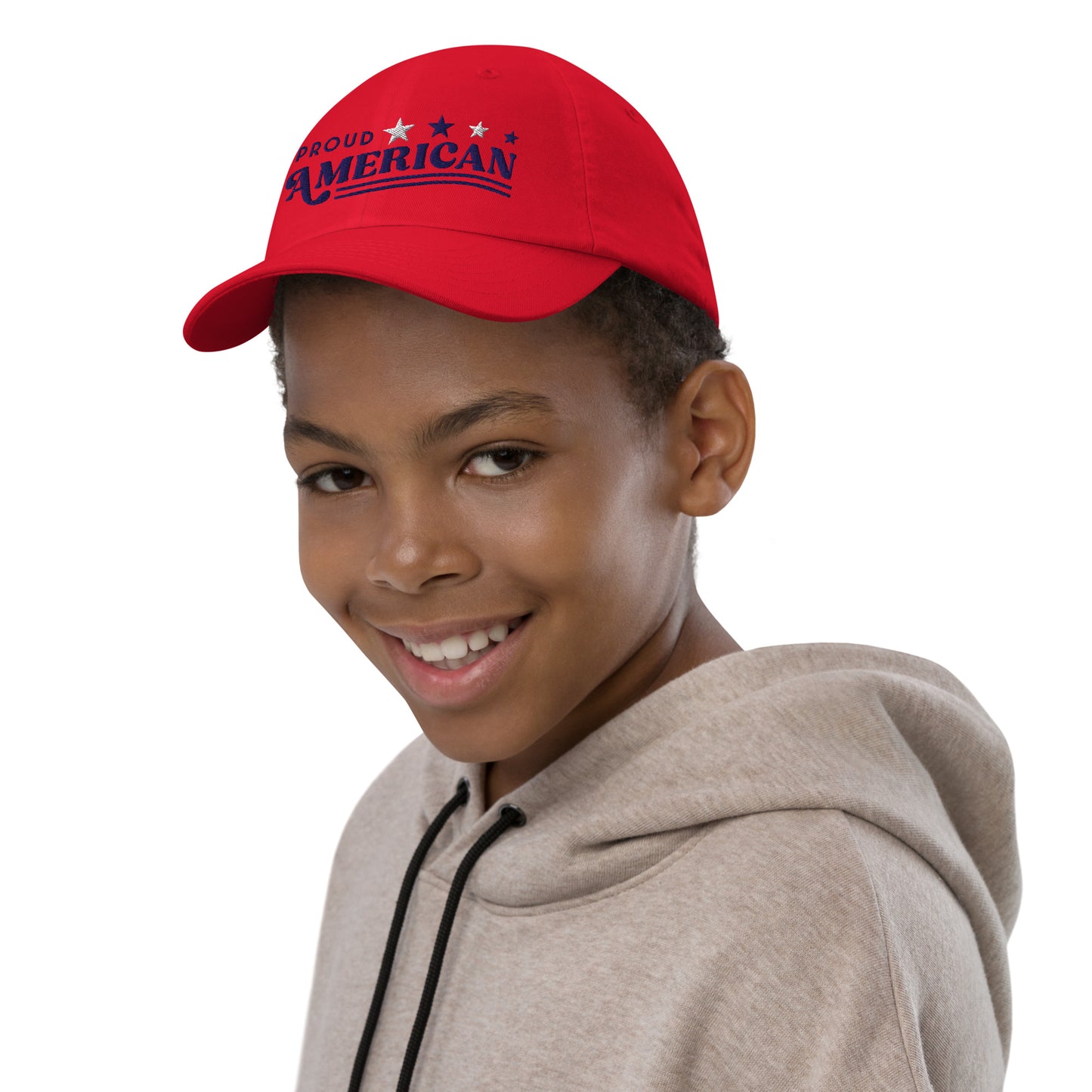 FOX News Proud American Embroidered Kids Baseball Hat