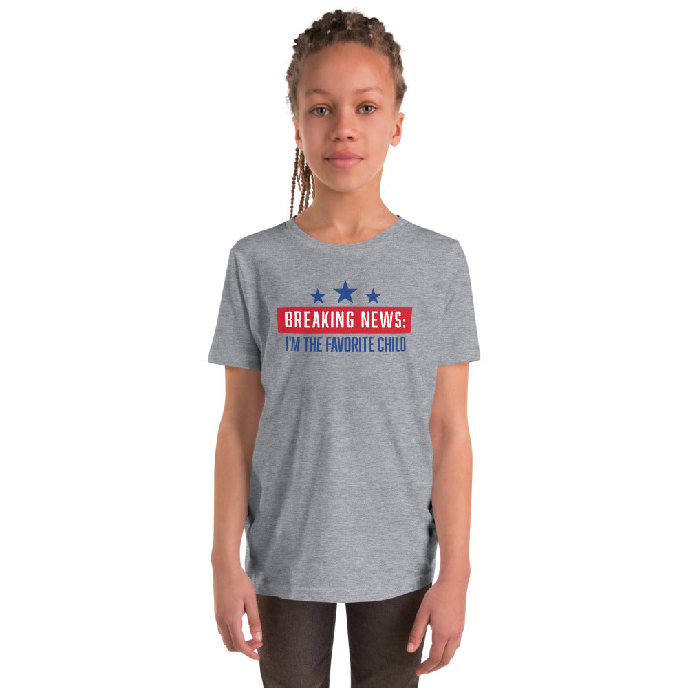Fox News Breaking News Kids T-Shirt