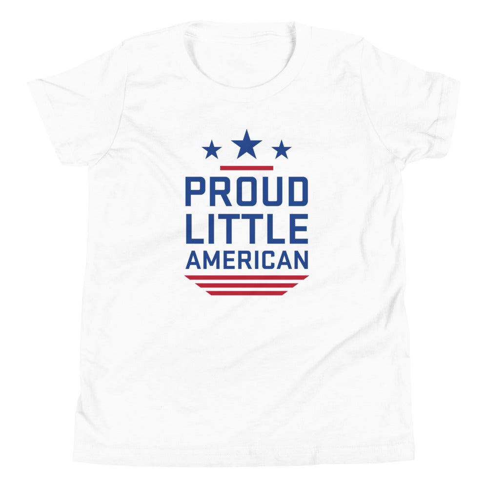 Fox News Proud Little American Youth T-Shirt White