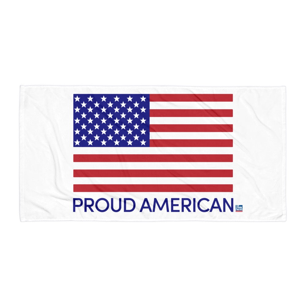 Fox News Proud American Beach Towel