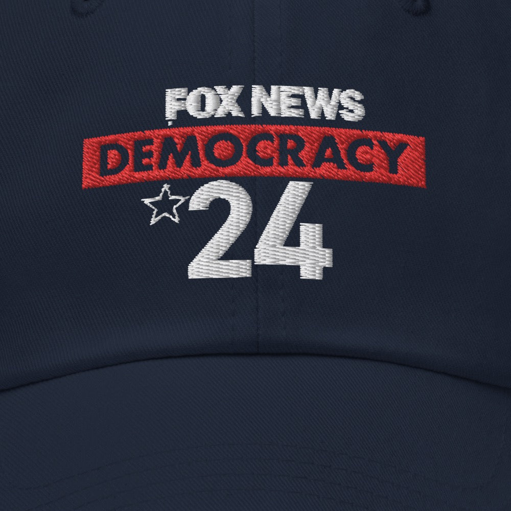 FOX Democracy 2024 Embroidered Dad Hat
