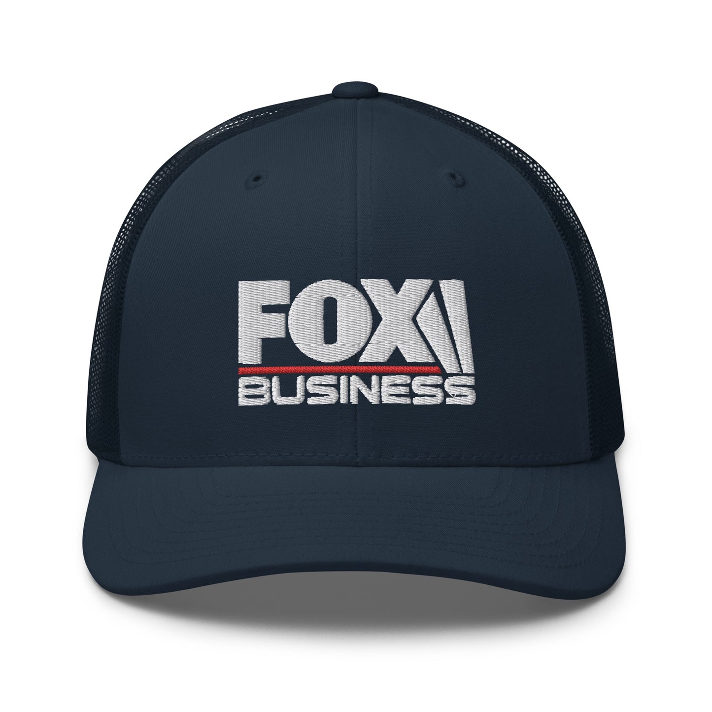Fox Business Logo Embroidered Retro Trucker Hat