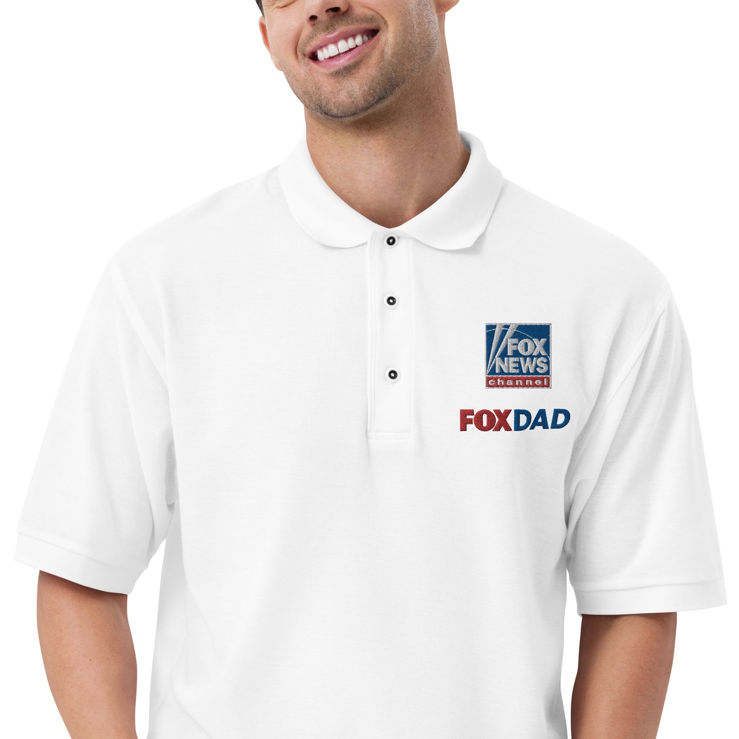 FOX News Dad Embroidered Polo Shirt