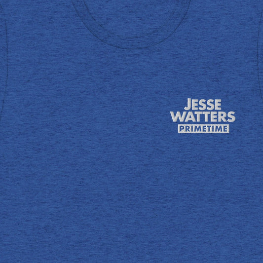 Jesse Watters Embroidered Tri-Blend T-Shirt