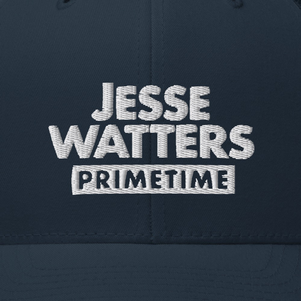 Jesse Watters Primetime Logo Embroidered Retro Trucker Hat