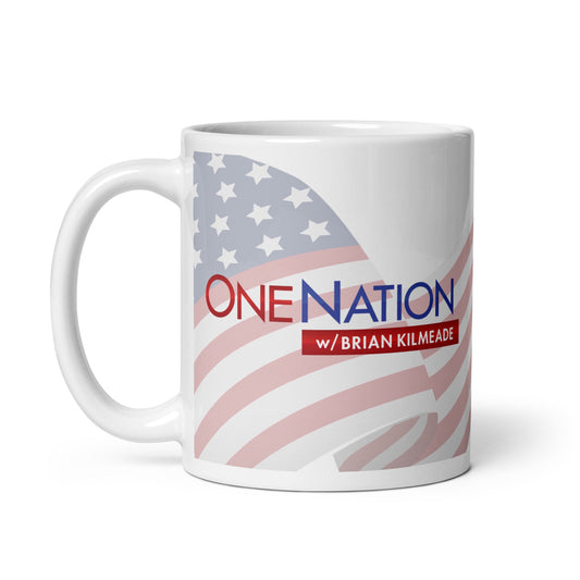 FOX One Nation with Brian Kilmeade White Mug